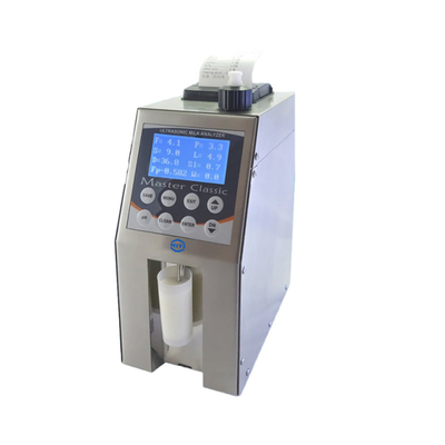 Lm2 Ultradźwiękowy analizator mleka Automatyczny test przewodności wody Punkt zamarzania Protein Fat Test