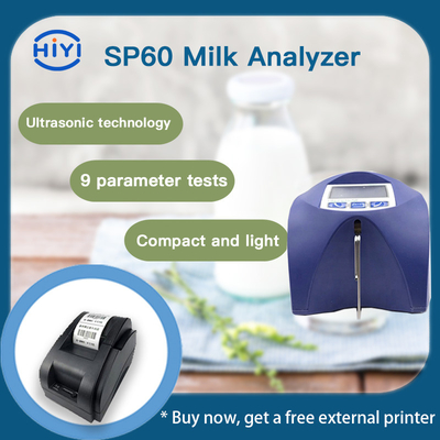 5-10 ml Sp60 Lactoscan Mleko Analizator Mini Ph / Przewodność Koncentrowane Przenośne Ultrasłonowe